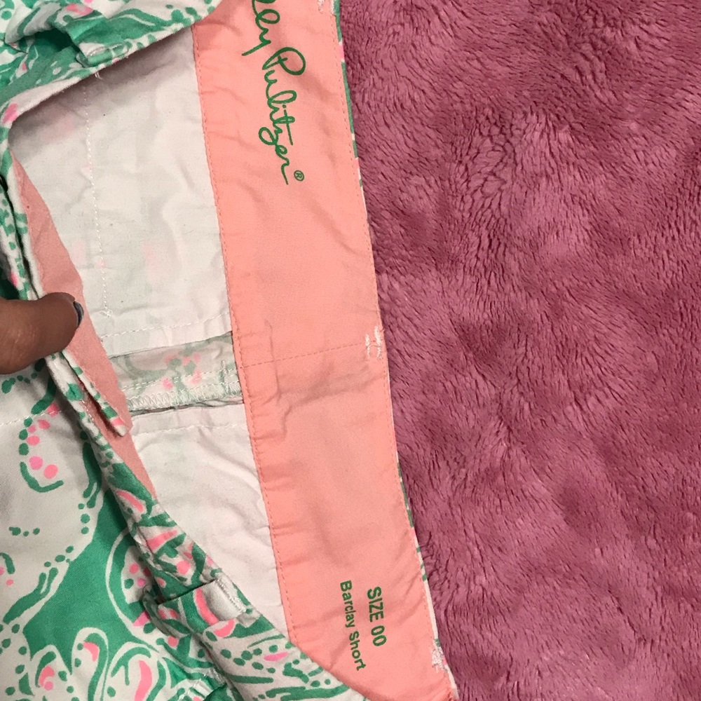Lilly Pulitzer Beach Bash Barclay Shorts sz 00 - Picture 5 of 5